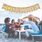 Hello Summer Burlap Banner with Sunshine Rustic Bunting Garland